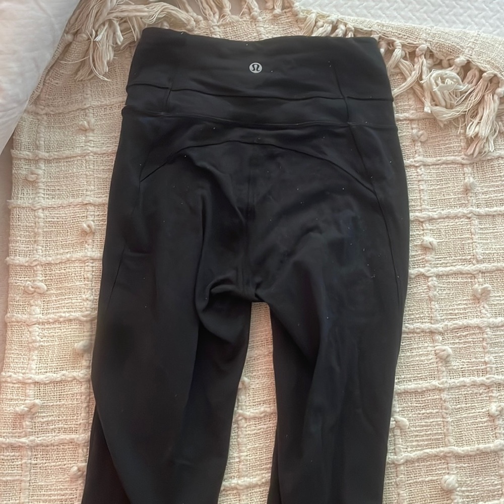 Lululemon Black Flare Leggings